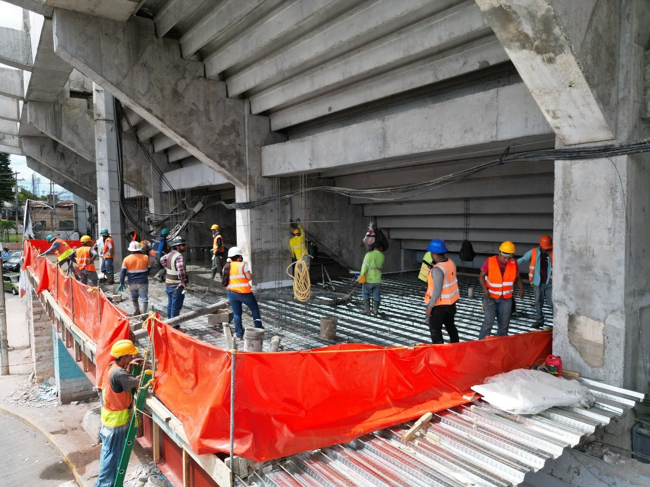 Inician trabajos para la segunda planta del centro comercial del Estadio Nacional de Tegucigalpa
